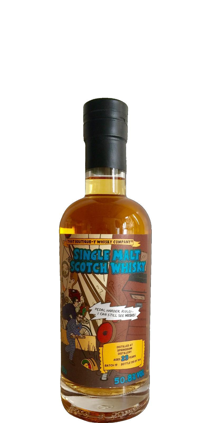 Springbank Batch 19 TBWC