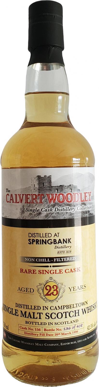 Springbank 1996 CWoM Single Cask Distillery Collection