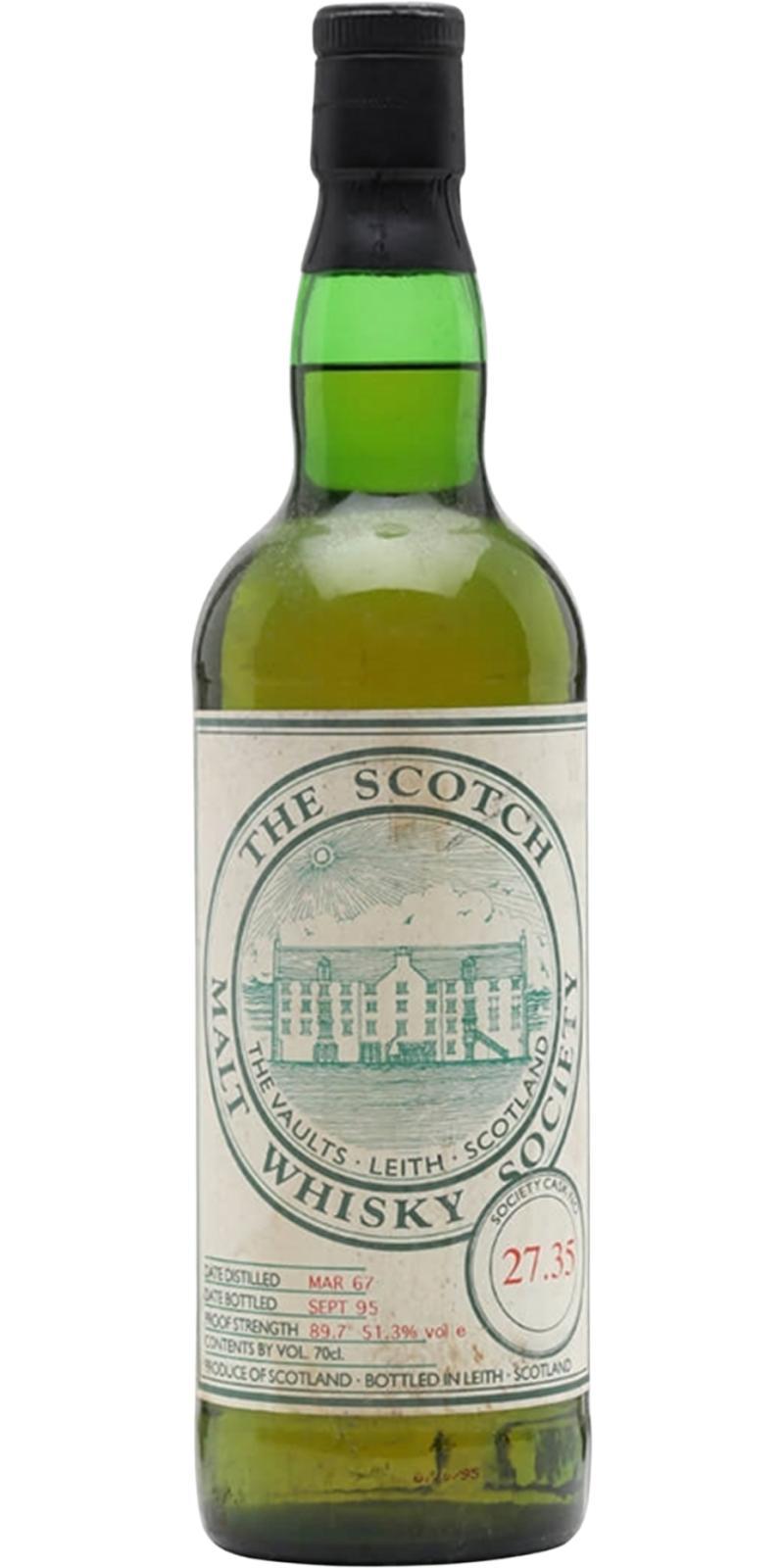 Springbank 1967 SMWS 27.35 The winds of Islay have got into the bottle