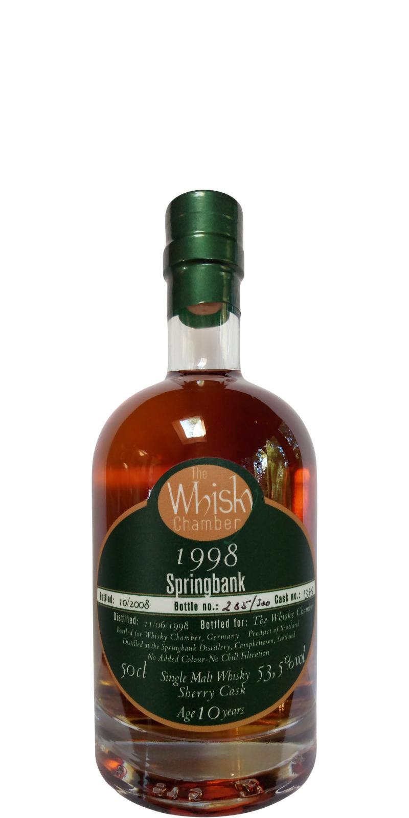 Springbank 1998 WCh