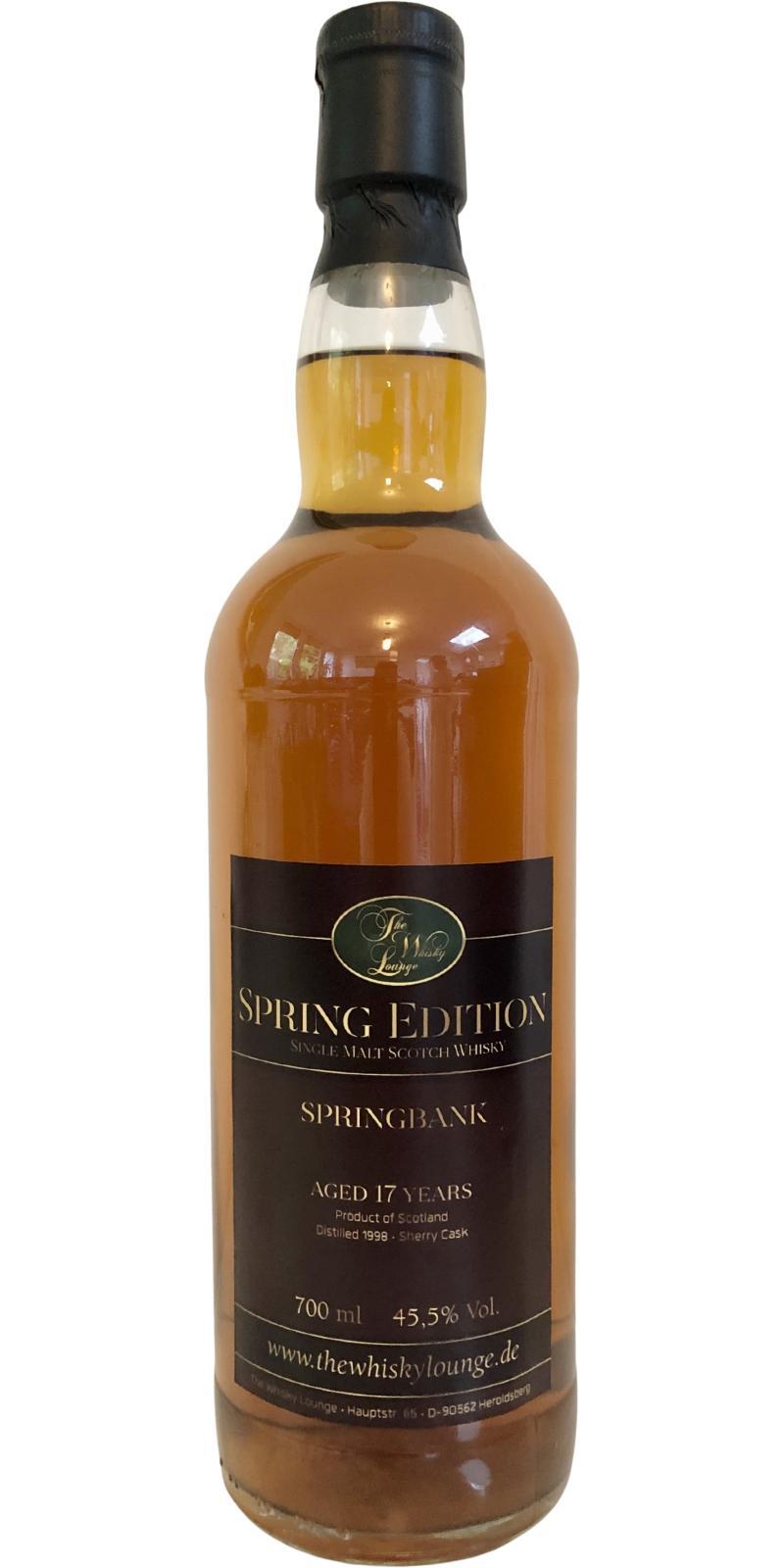 Springbank 1998 TWL Spring Edition