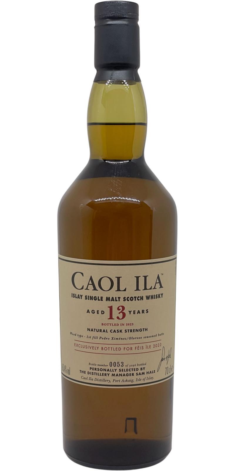 Caol Ila 13-year-old Feis Ile 2023