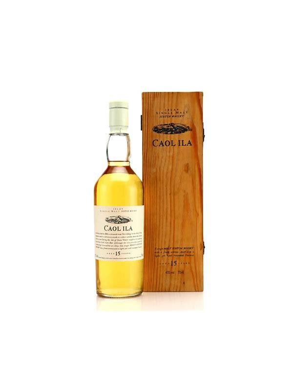 Caol Ila 15-year-old Flora & Fauna - White Cap - Wooden Box