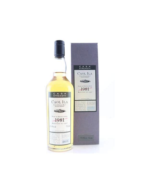 Caol Ila 1981 Flora & Fauna - Cask Strength