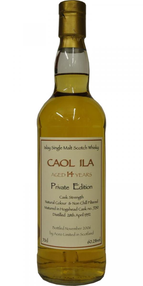 Caol Ila 1992 AcL Private Edition