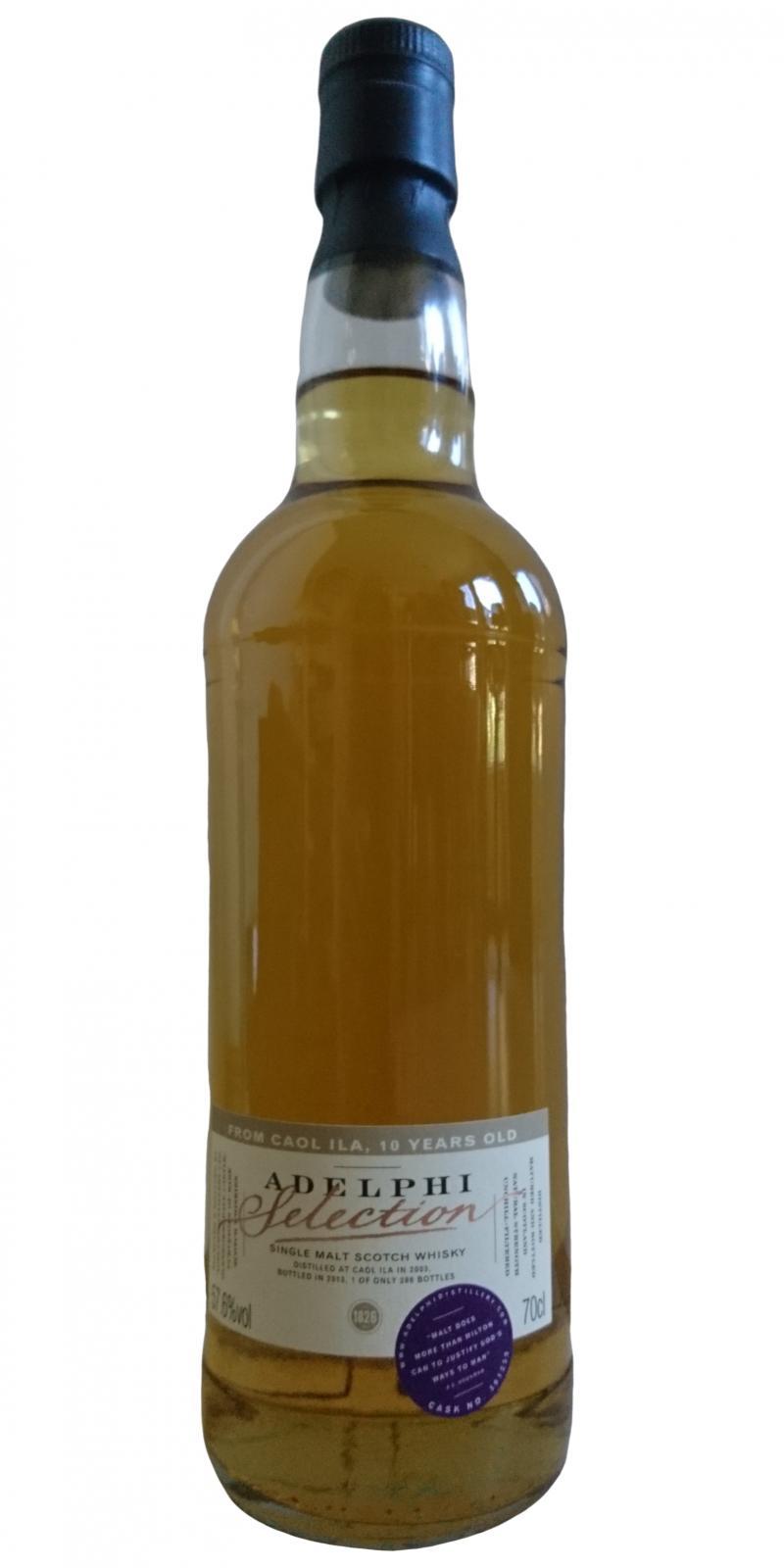 Caol Ila 2003 AD Selection