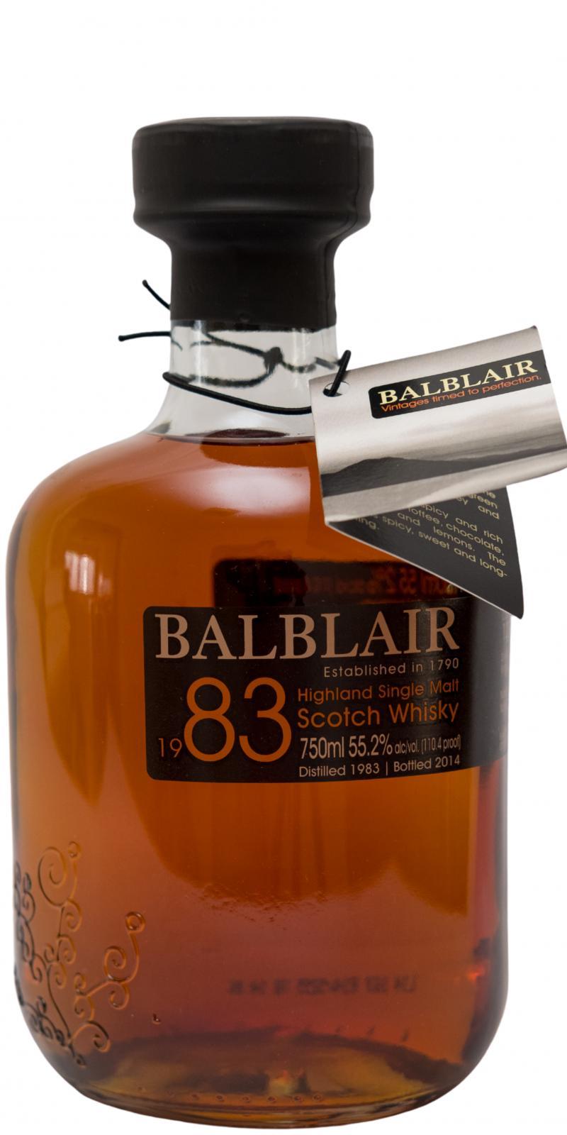 Balblair 1983 Single Cask