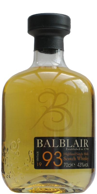 Balblair 1993 1st Release