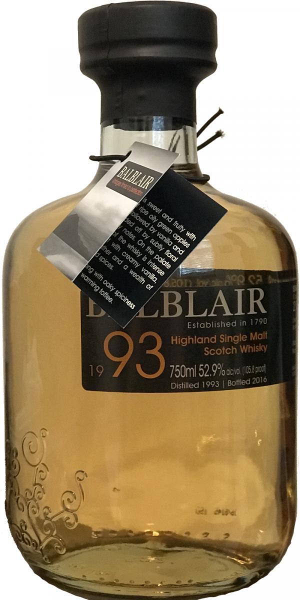 Balblair 1993 Single Cask