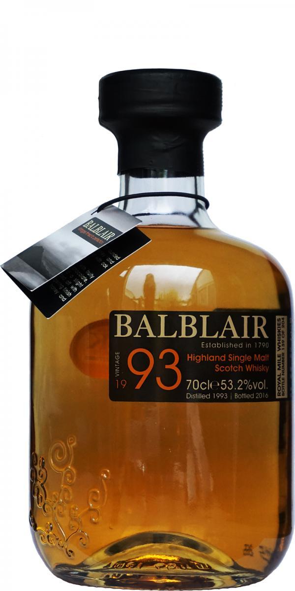 Balblair 1993 Single Cask