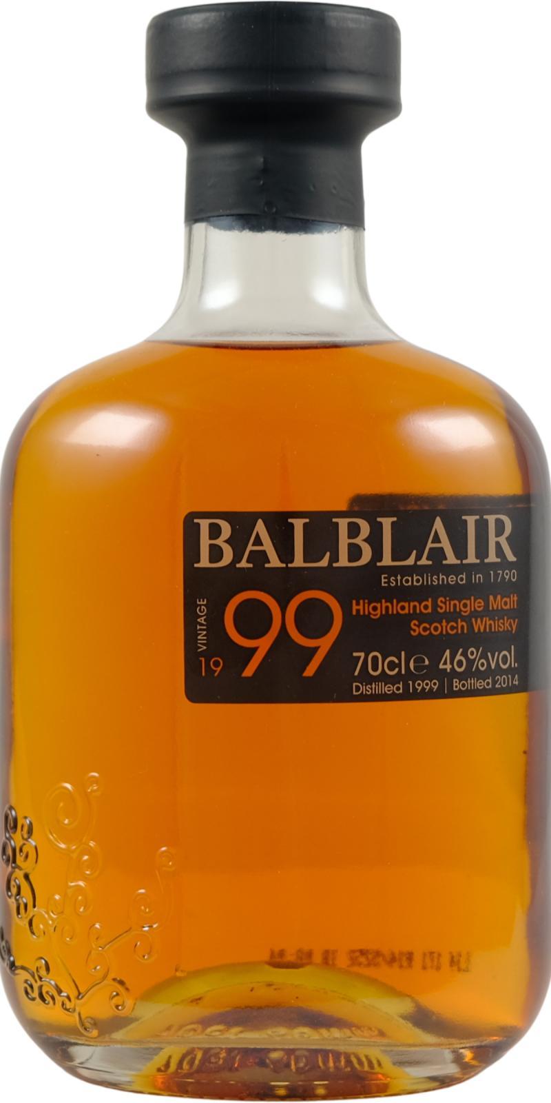Balblair 1999 2nd Release