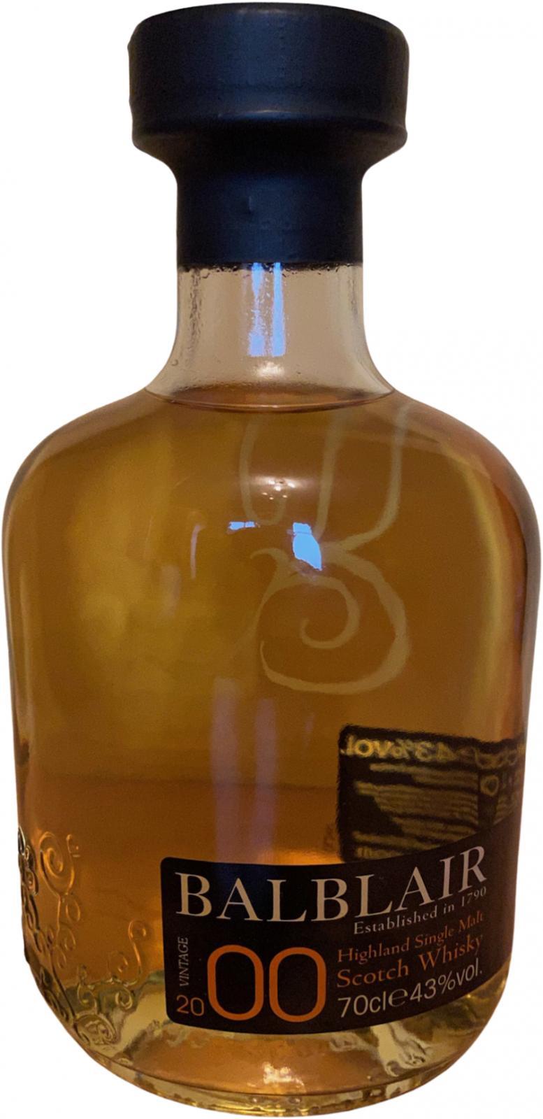 Balblair 2000 1st Release