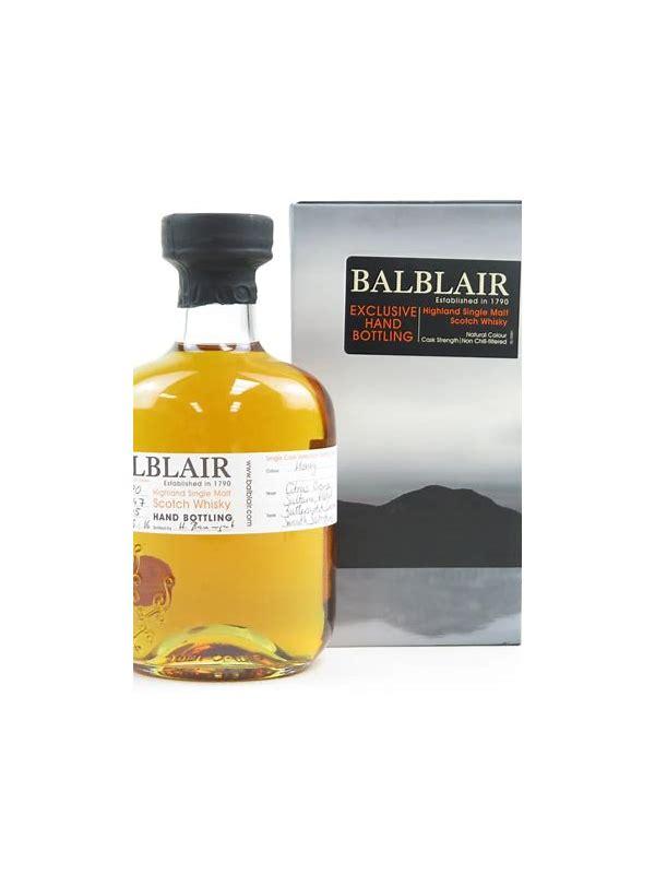 Balblair 2000 Hand Bottling