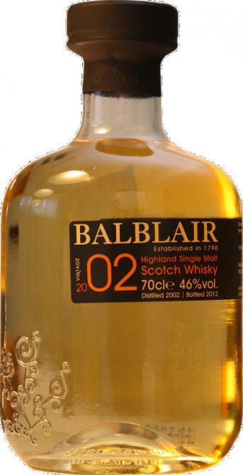 Balblair 2002 1st Release