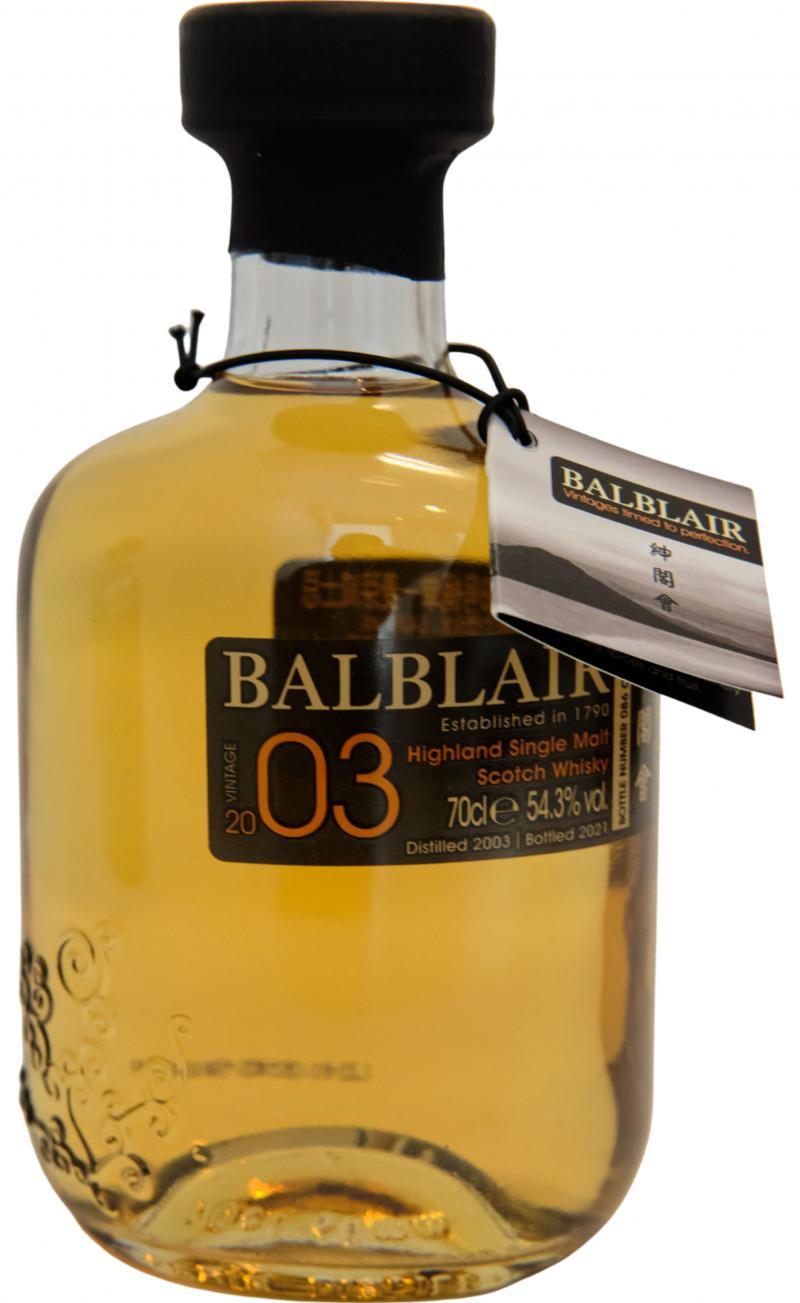 Balblair 2003 Single Cask