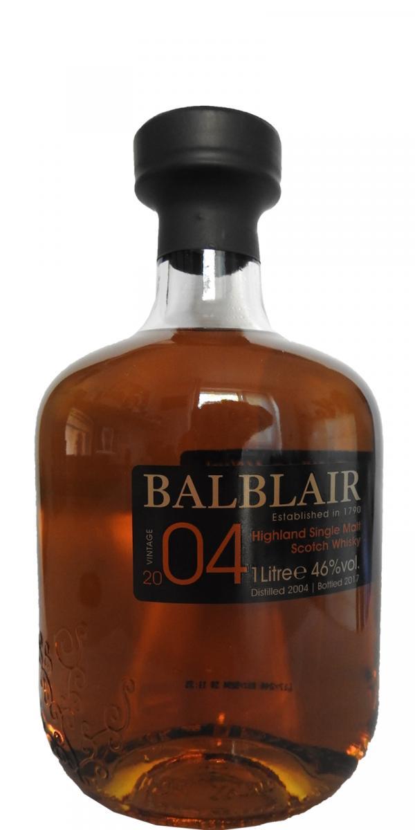 Balblair 2004 1st Release - Bourbon Matured