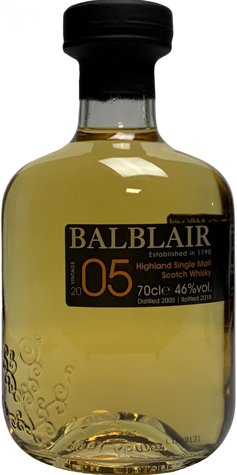 Balblair 2005 1st Release