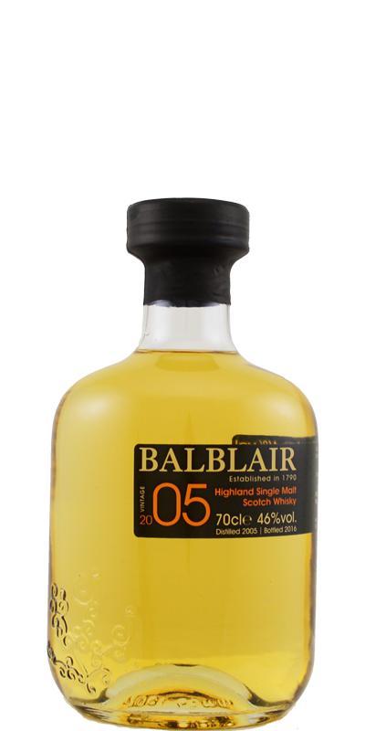 Balblair 2005 1st Release