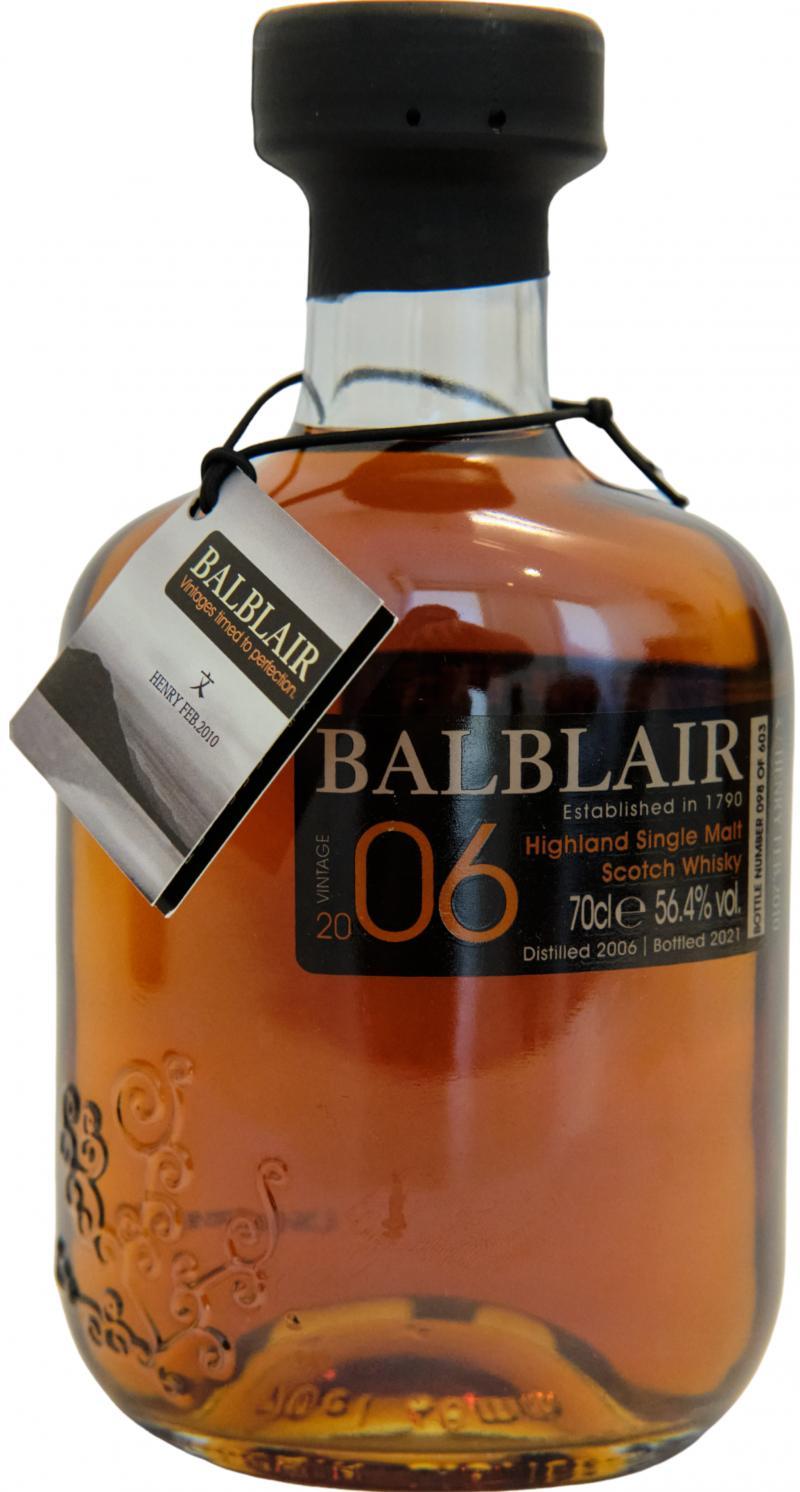 Balblair 2006 Single Cask
