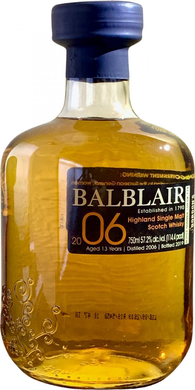 Balblair 2006 Single Cask