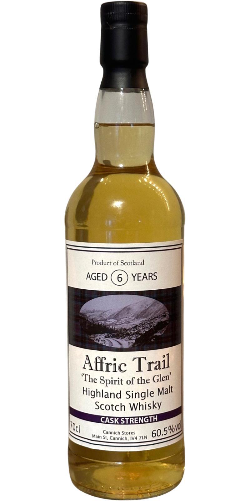 Balblair 2018 Affric Trail - Spirit of the Glen