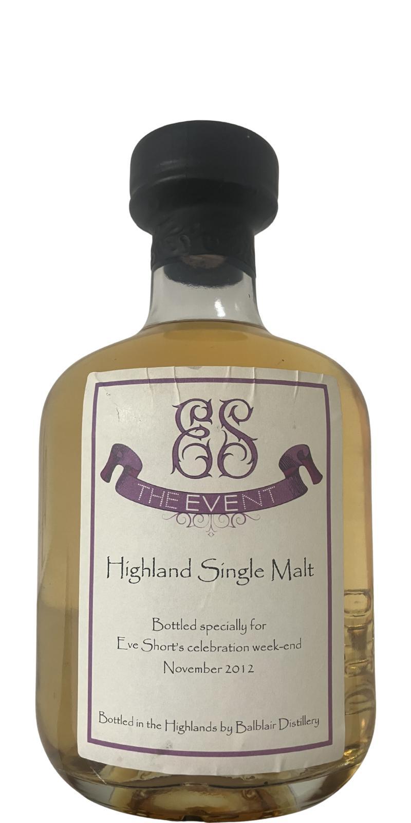 Balblair Highland Single Malt