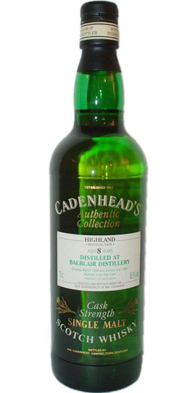 Balblair 1990 CA Authentic Collection