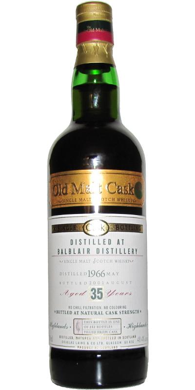 Balblair 1966 DL The Old Malt Cask