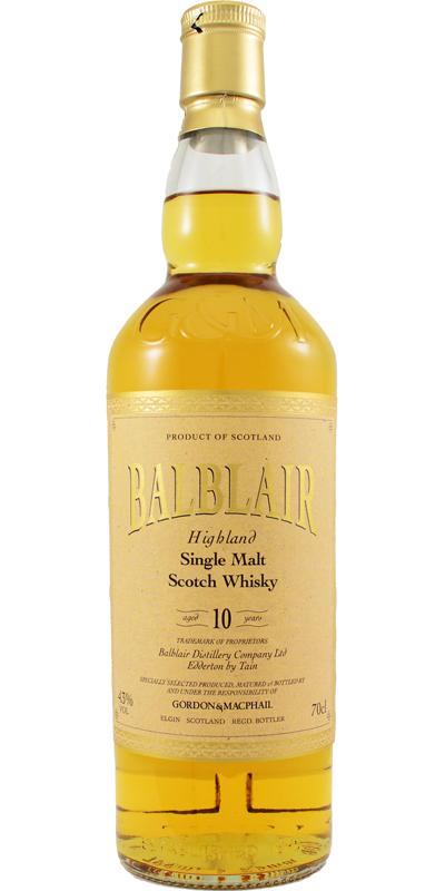 Balblair 10-year-old GM Licensed Bottling