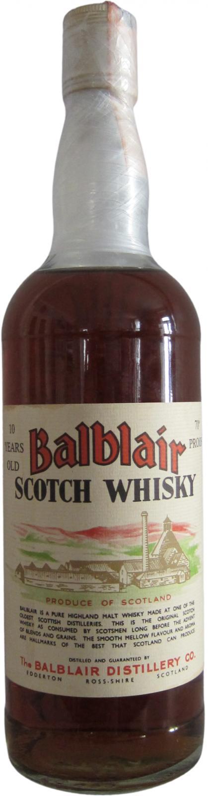 Balblair 10-year-old GM