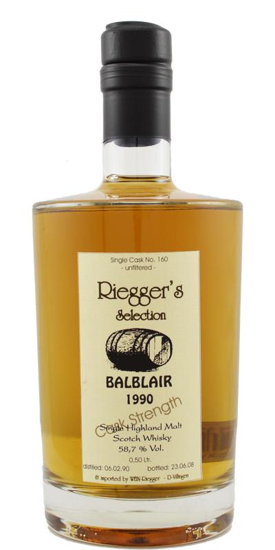 Balblair 1990 RS Cask Strength