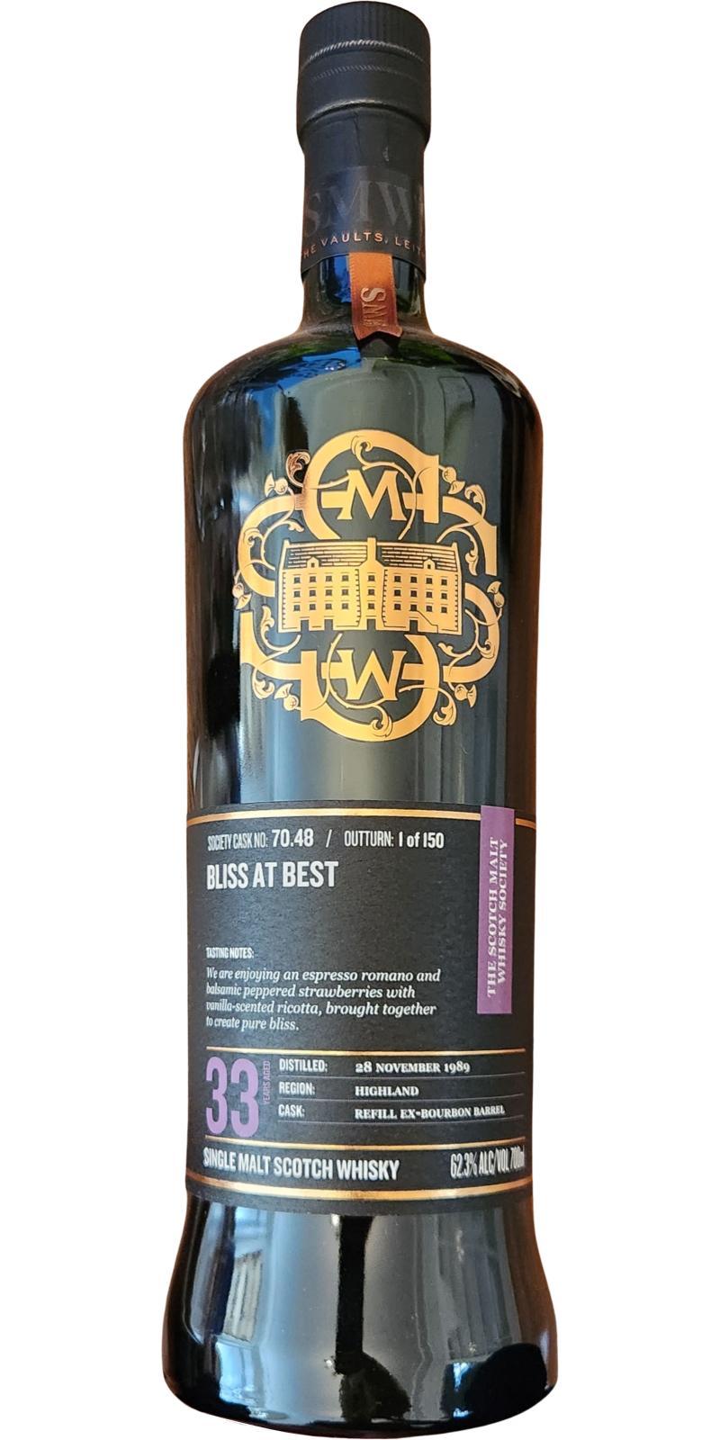 Balblair 1989 SMWS 70.48 Espresso romano