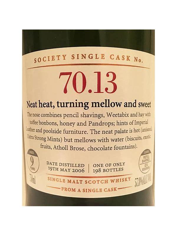 Balblair 2006 SMWS 70.19 Vanilla ice-lollies in a sauna