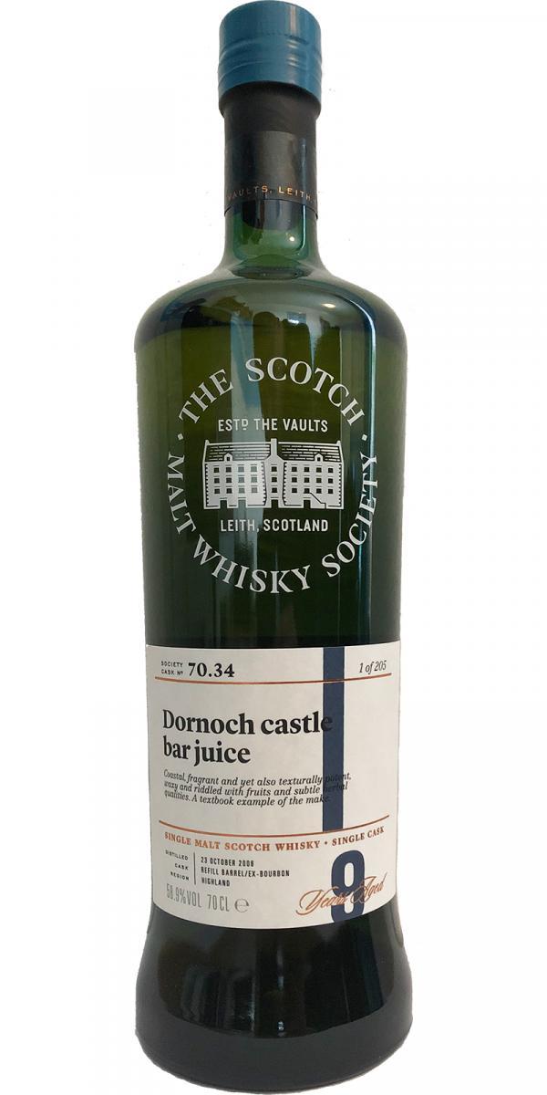 Balblair 2008 SMWS 70.34 Dornoch castle bar juice