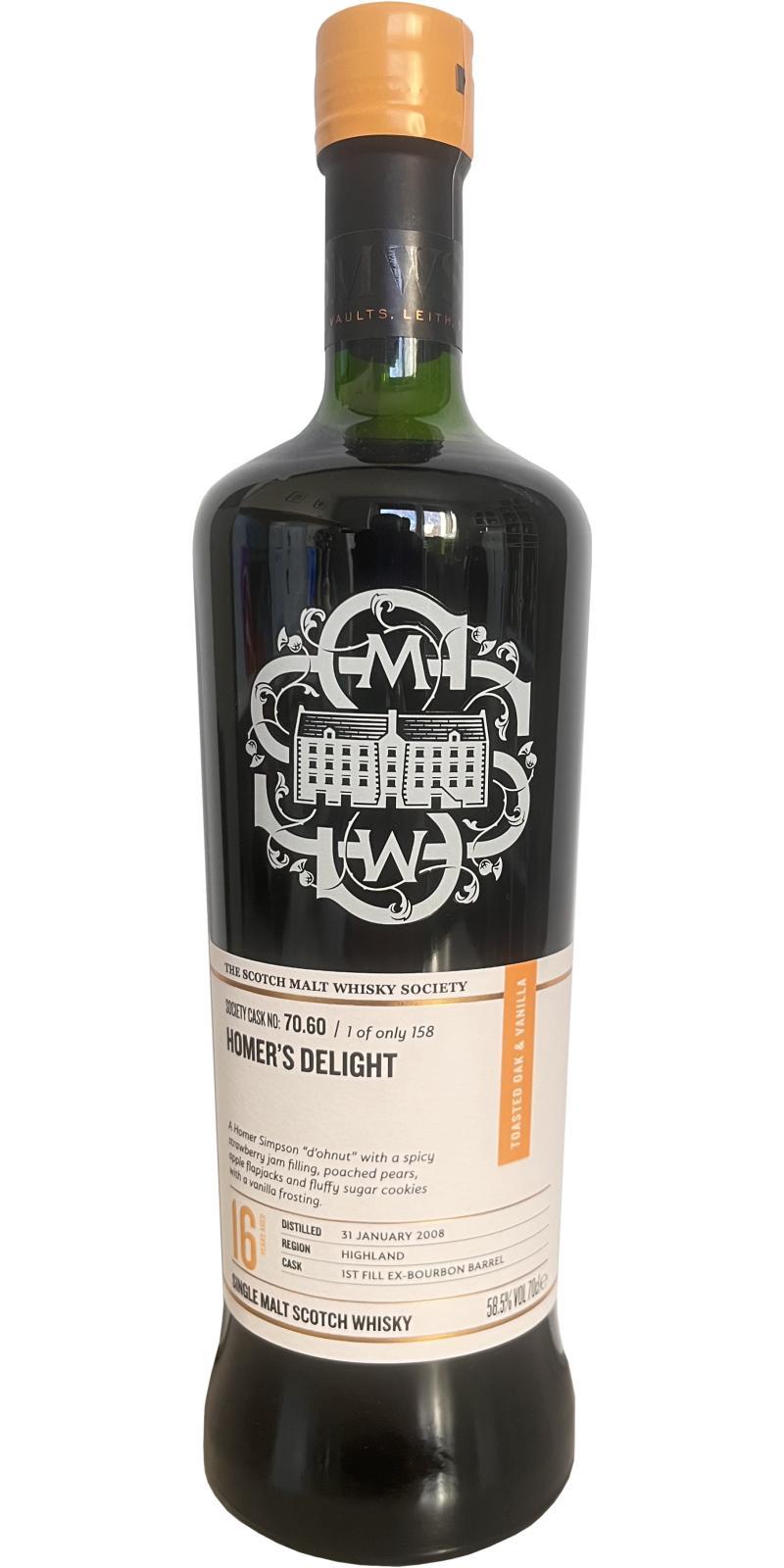 Balblair 2008 SMWS 70.60 Homer's delight