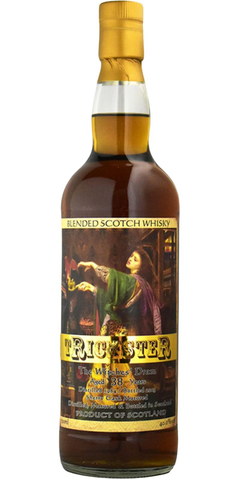 Blended Scotch Whisky 1984 TUS Trickster - The Witche's Dram