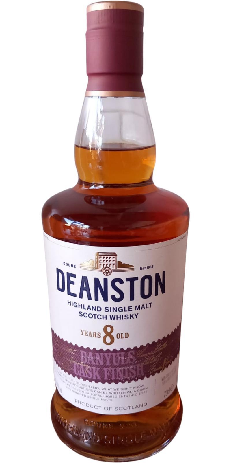 Deanston 08-year-old Distillery Exclusive