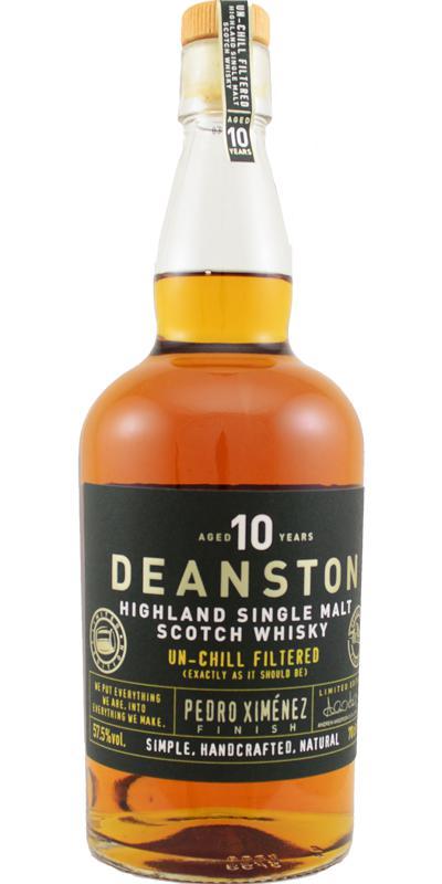 Deanston 10-year-old Pedro Ximénez Finish
