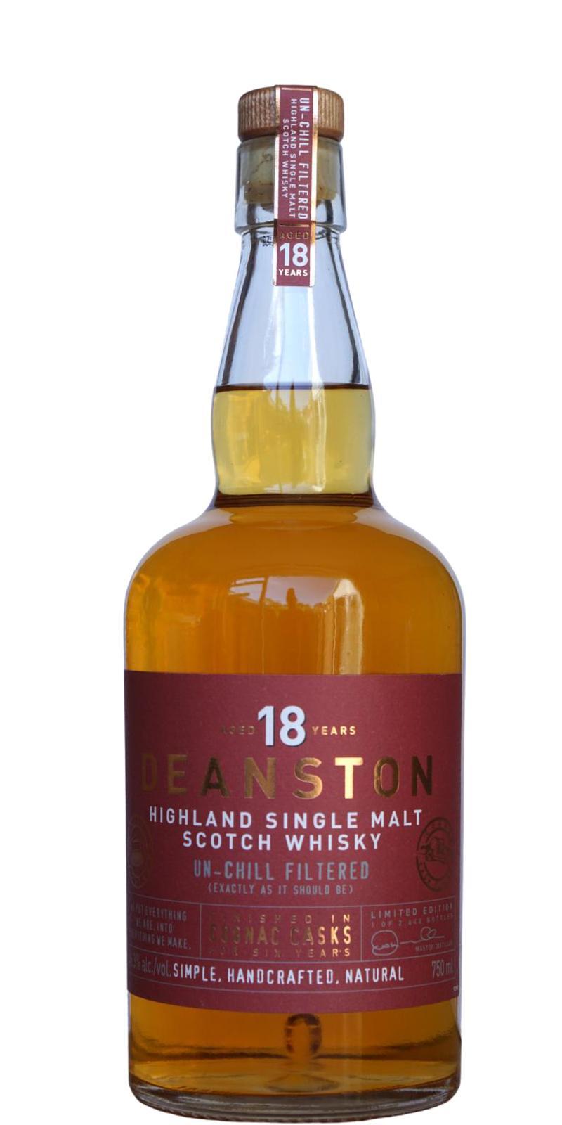 Deanston 18-year-old Limited Edition