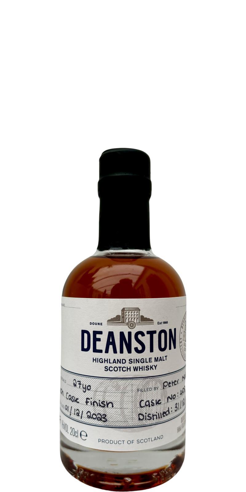 Deanston 1995 Hand filled exclusive