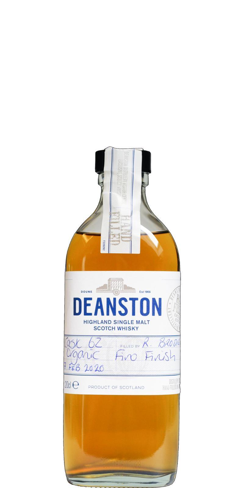 Deanston 2001 Hand Filled at the Distillery