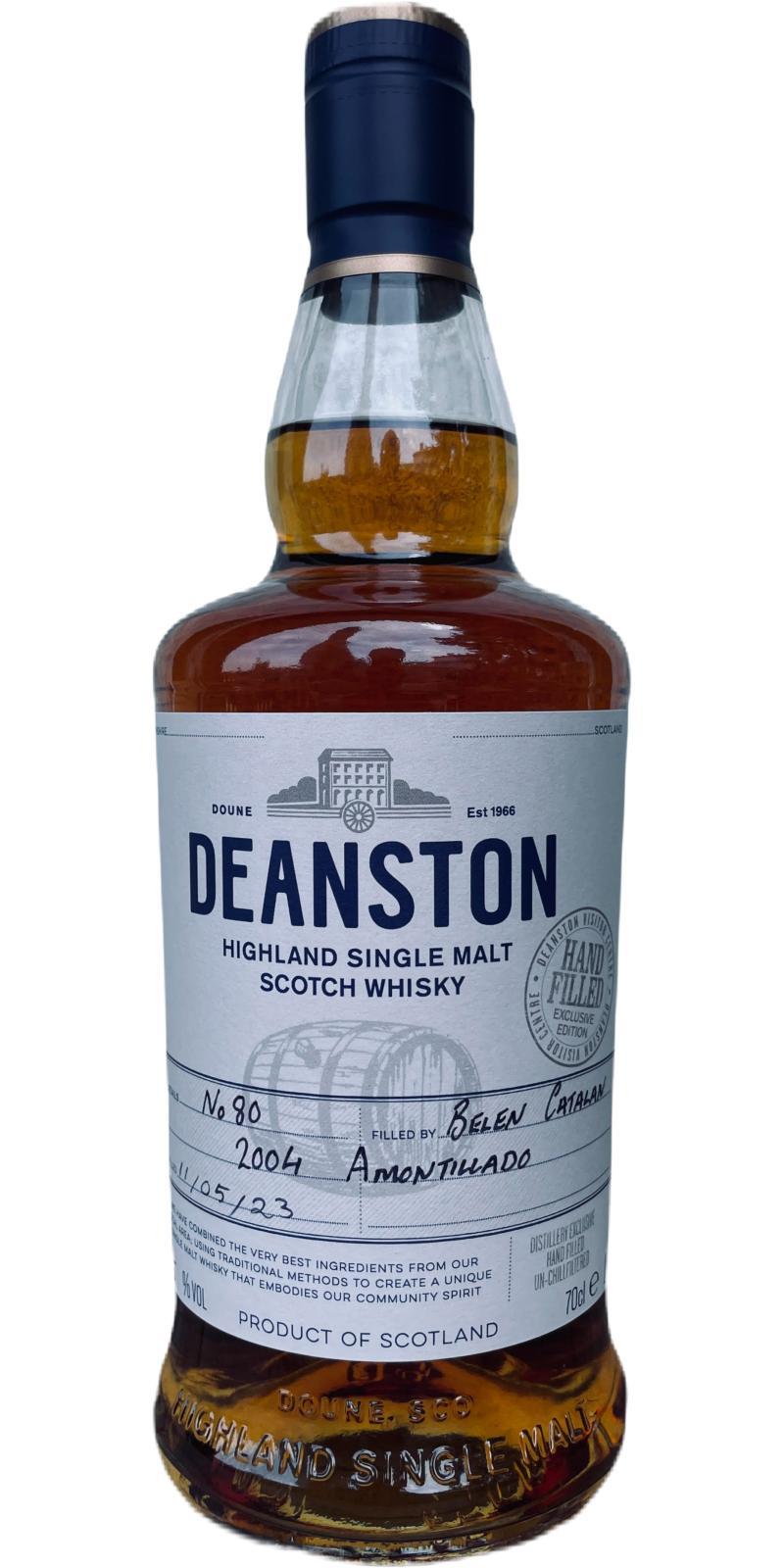 Deanston 2004 Handfilled Distillery Exclusiv