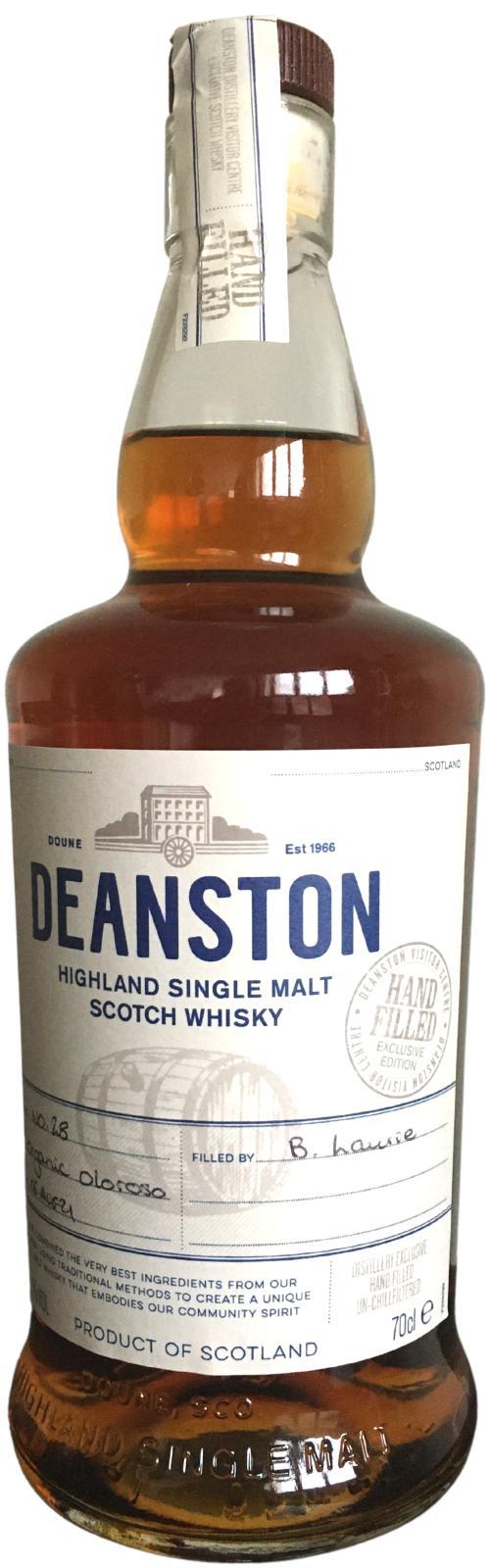 Deanston 2009 Handfilled at the Distillery