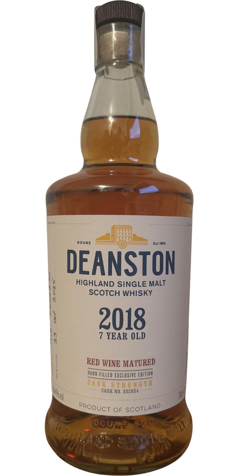 Deanston 2018 Distillery Only - Hand-Filled