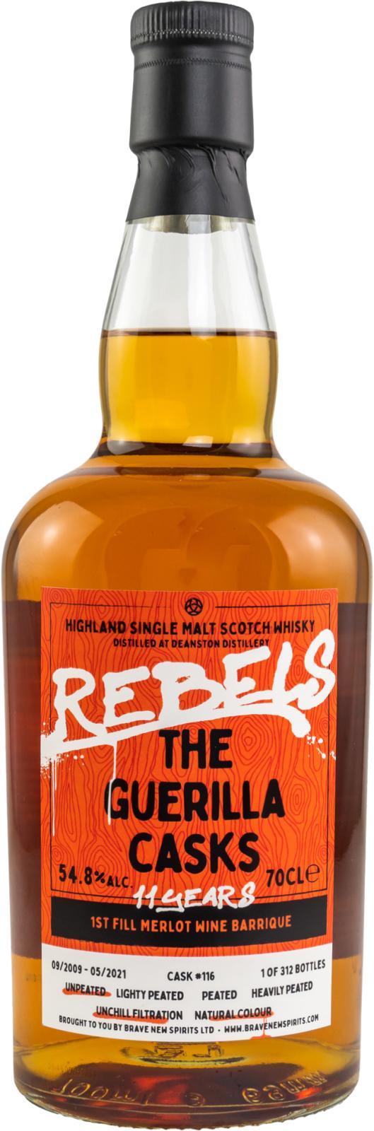 Deanston 2009 BNSp Rebels - The Guerilla Casks