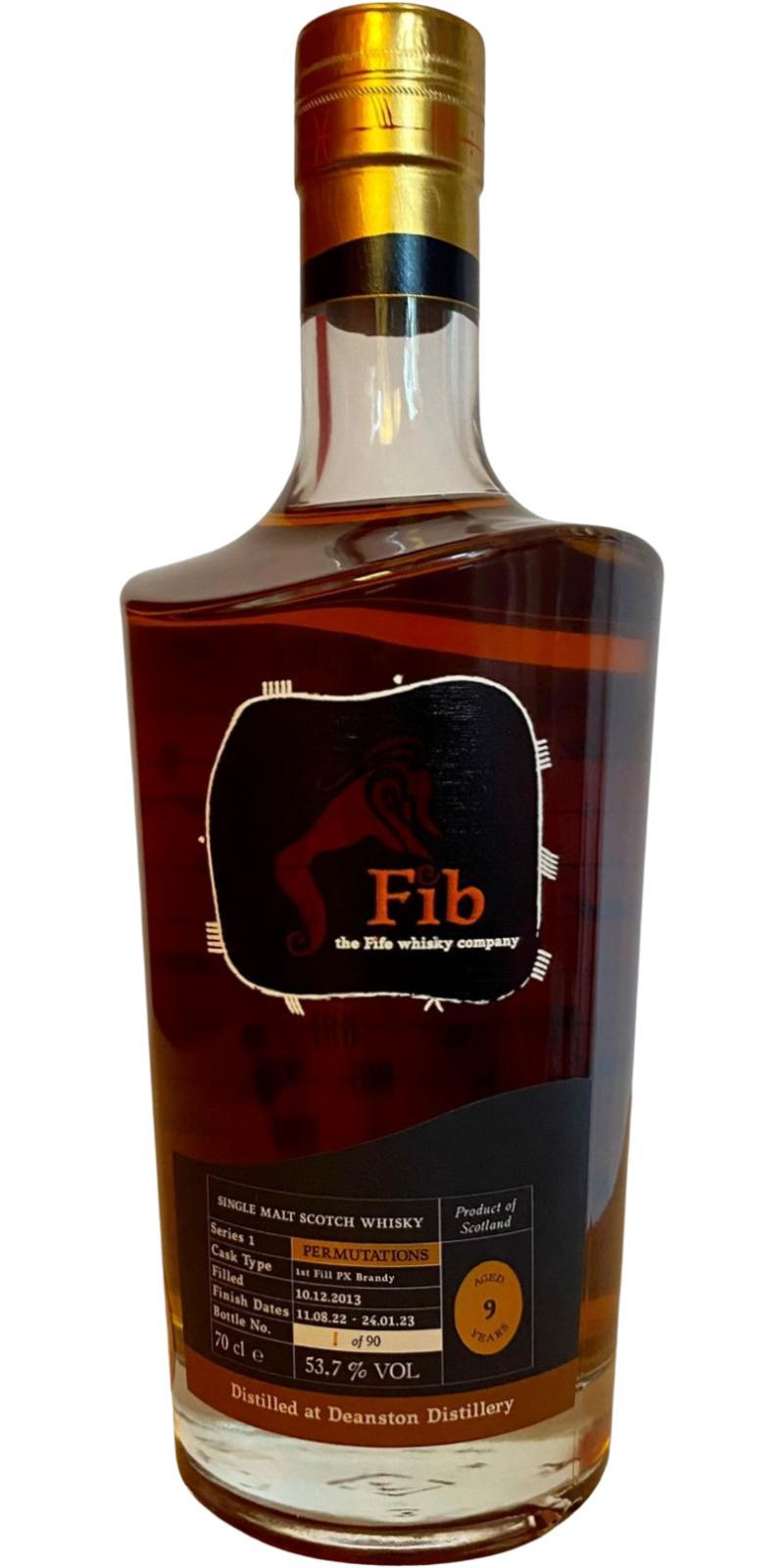 Deanston 2013 FibW Permutations Series 1