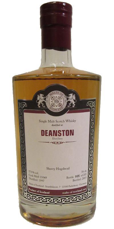Deanston 1997 MoS