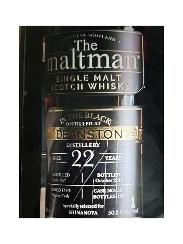 Deanston 1997 MBl The Maltman