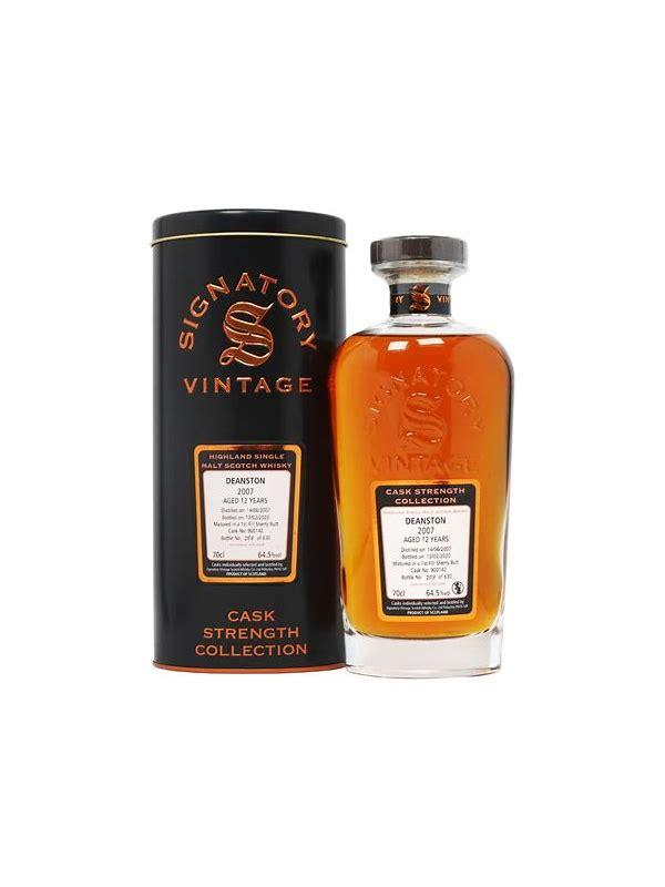 Deanston 2007 SV Cask Strength Collection