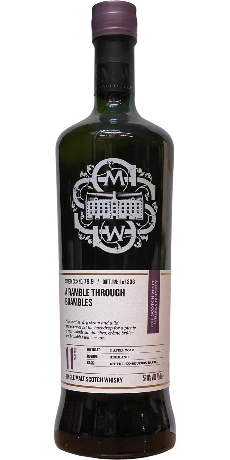 Deanston 2012 SMWS 79.9 A ramble through brambles